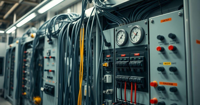 Painel elétrico industrial é essencial para otimizar a eficiência e segurança em processos industriais