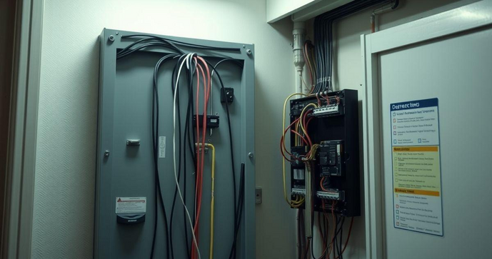 Painel para montagem elétrica otimizado para segurança e eficiência