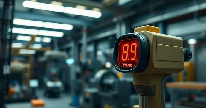 Descubra o que é um sensor de temperatura infravermelho industrial e suas aplicações