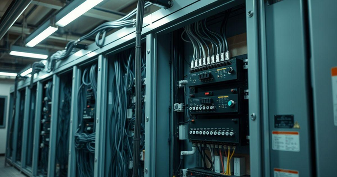 Painel elétrico industrial é essencial para eficiência e segurança em operações industriais